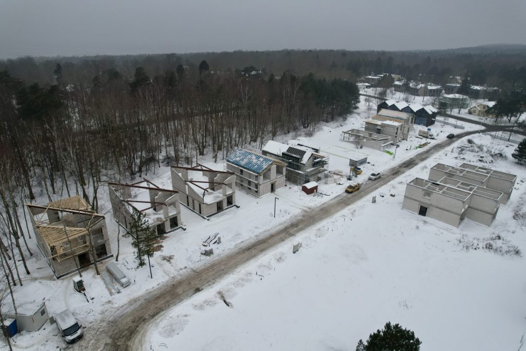 Pušyno Rezidencijos | sklypai (J. A. Klempo g., E. Franco g., H. V.Pyčų g.) - Maatükid - ehituse fotod