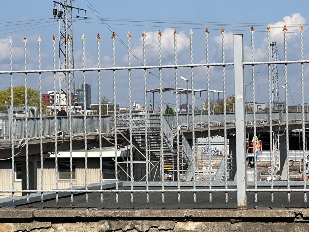 Stoties pėsčiųjų viadukas (Geležinkelio g.) - Sild - ehituse fotod