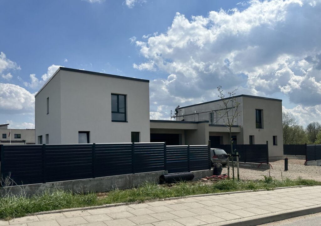 Užutrakio g. 11, 13 (Užutrakio g. 11, 13) - Row housing - construction photos