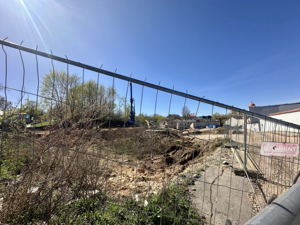 Sanguškų parkas (Žiupronių g. 7, 9) - Multi apartment - construction photos