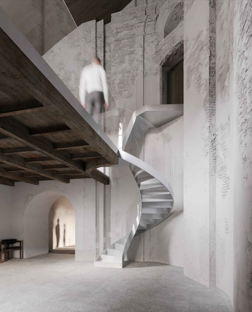 Švč. Mergelės Marijos Ramintojos bažnyčios rekonstrukcija (Savičiaus g. 15) - House of worship - visualization