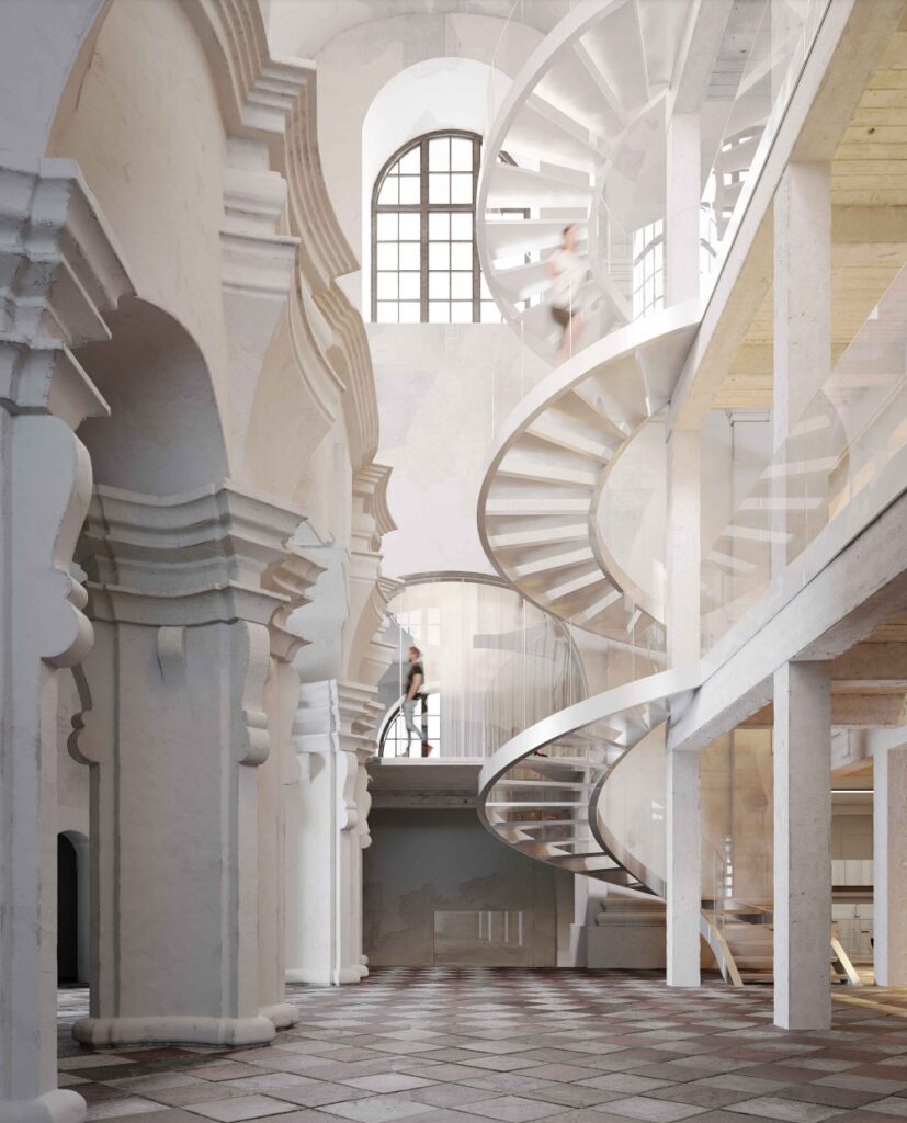 Švč. Mergelės Marijos Ramintojos bažnyčios rekonstrukcija (Savičiaus g. 15) - House of worship - visualization