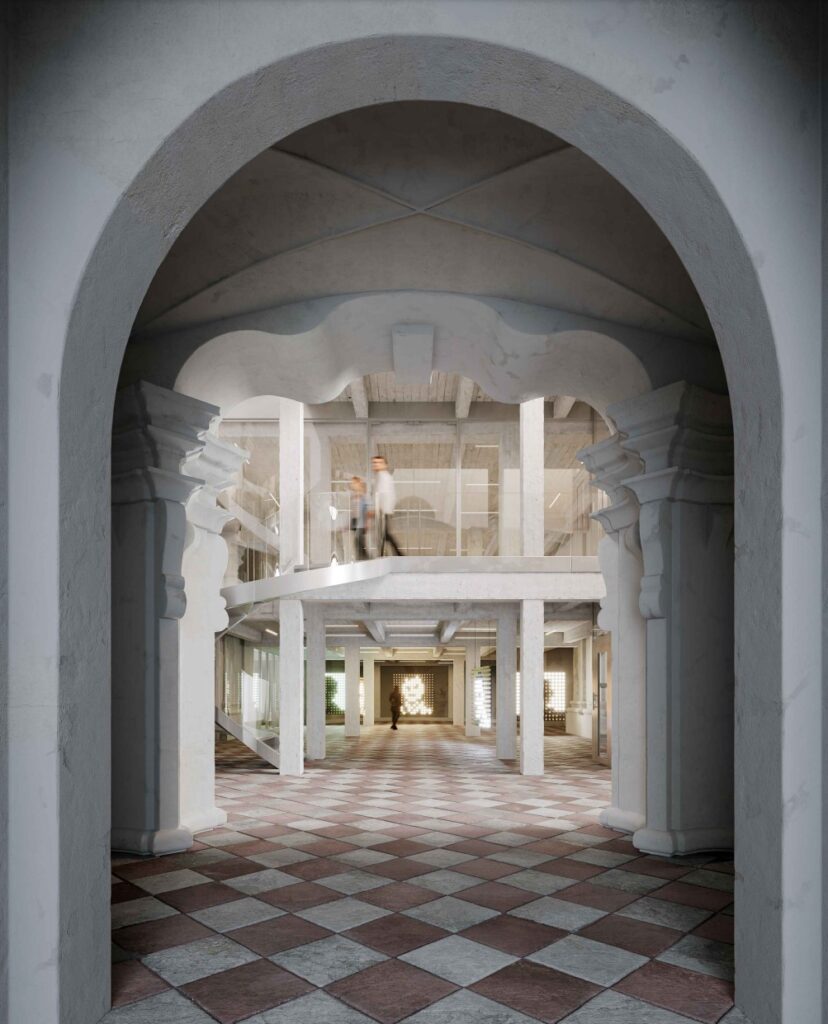 Švč. Mergelės Marijos Ramintojos bažnyčios rekonstrukcija (Savičiaus g. 15) - House of worship - visualization