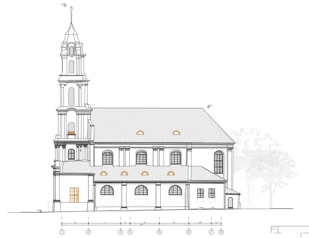 Švč. Mergelės Marijos Ramintojos bažnyčios rekonstrukcija (Savičiaus g. 15) - House of worship - visualization