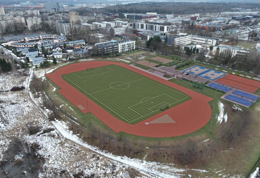 Taikos pr. 131 (Taikos pr. 131) - Sports field or court - visualization