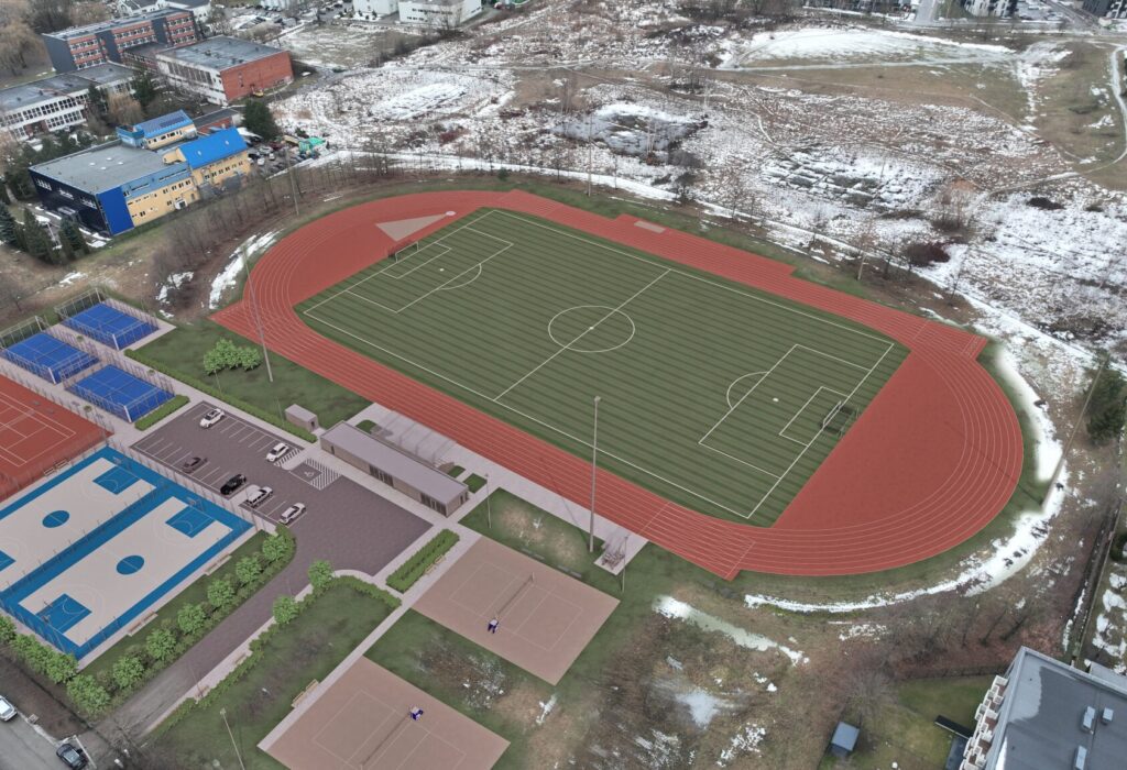 Taikos pr. 131 (Taikos pr. 131) - Sports field or court - visualization