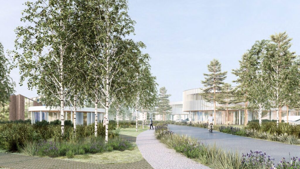 Futuristai | A etapas - viešbutis (Paliepgirių kel. 11) - Viesnīca, Parks, Kūrorts, Sporta laukums vai korti - vizualizācija