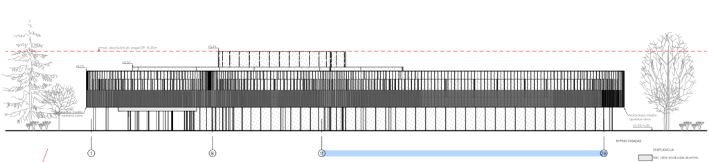 Futuristai | A etapas - viešbutis (Paliepgirių kel. 11) - Viesnīca, Parks, Kūrorts, Sporta laukums vai korti - vizualizācija