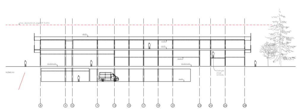 Futuristai | A etapas - viešbutis (Paliepgirių kel. 11) - Viesnīca, Parks, Kūrorts, Sporta laukums vai korti - vizualizācija