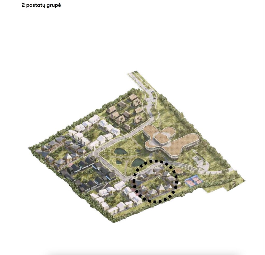 Futuristai | 1 etapas - apartamentai (Paliepgirių kel. 11) - Daudzdzīvokļu nams - vizualizācija