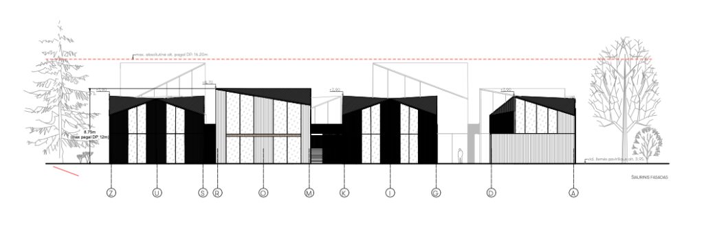 Futuristai | 1 etapas - apartamentai (Paliepgirių kel. 11) - Daudzdzīvokļu nams - vizualizācija