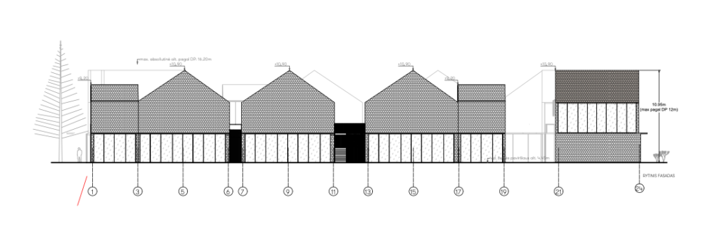Futuristai | 3 etapas - apartamentai (Paliepgirių kel. 11) - Daudzdzīvokļu nams - vizualizācija