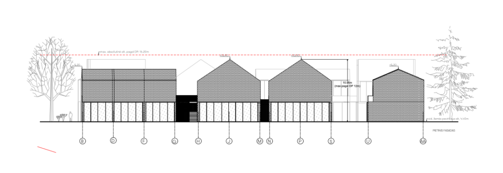Futuristai | 3 etapas - apartamentai (Paliepgirių kel. 11) - Daudzdzīvokļu nams - vizualizācija