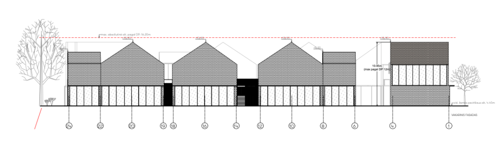 Futuristai | 3 etapas - apartamentai (Paliepgirių kel. 11) - Daudzdzīvokļu nams - vizualizācija
