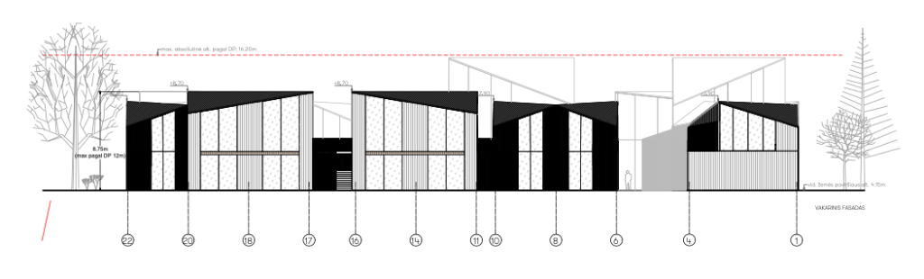 Futuristai | 4 etapas - apartamentai (Paliepgirių kel. 11) - Daudzdzīvokļu nams - vizualizācija