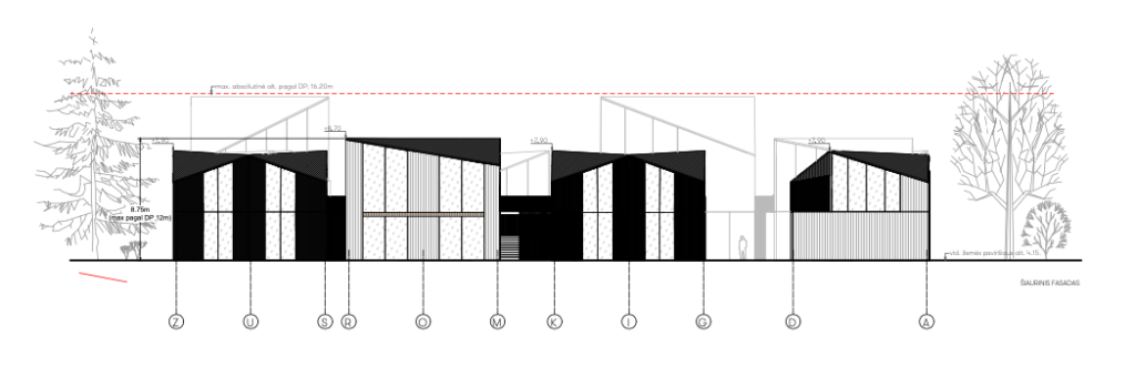 Futuristai | 4 etapas - apartamentai (Paliepgirių kel. 11) - Daudzdzīvokļu nams - vizualizācija