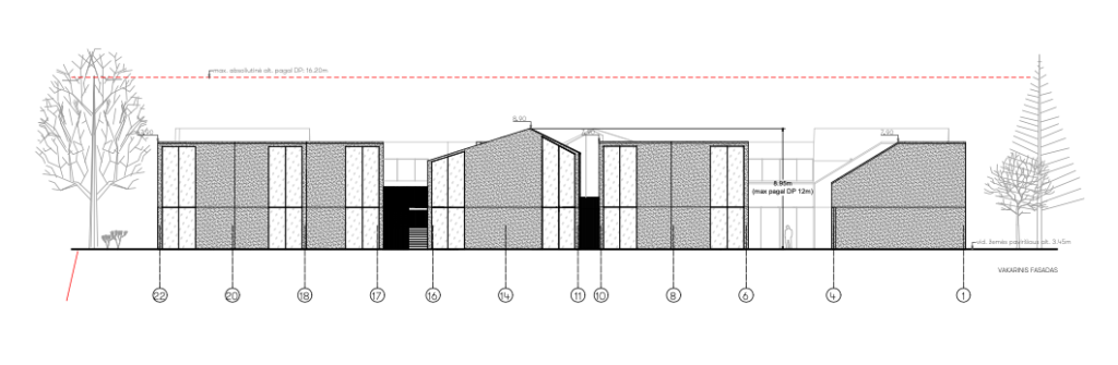 Futuristai | 5 etapas - apartamentai (Paliepgirių kel. 11) - Daudzdzīvokļu nams - vizualizācija