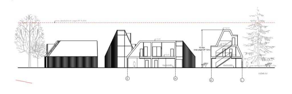 Futuristai | 6 etapas - apartamentai (Paliepgirių kel. 11) - Daudzdzīvokļu nams, Privātmāju kopienas - vizualizācija
