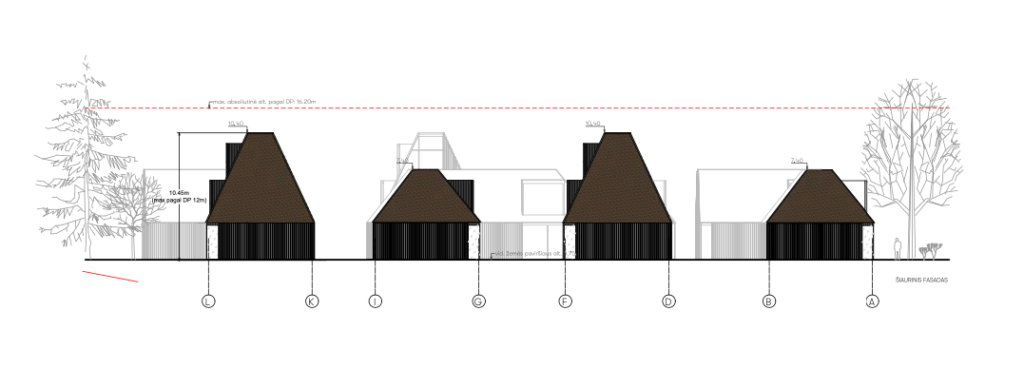 Futuristai | 6 etapas - apartamentai (Paliepgirių kel. 11) - Daudzdzīvokļu nams, Privātmāju kopienas - vizualizācija