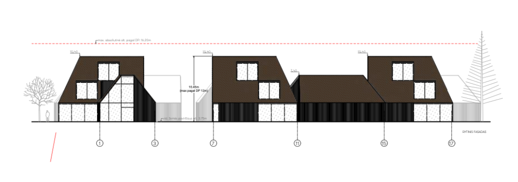 Futuristai | 6 etapas - apartamentai (Paliepgirių kel. 11) - Daudzdzīvokļu nams, Privātmāju kopienas - vizualizācija