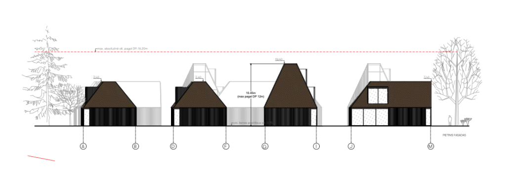 Futuristai | 6 etapas - apartamentai (Paliepgirių kel. 11) - Daudzdzīvokļu nams, Privātmāju kopienas - vizualizācija