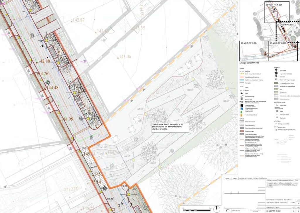 K. Vanagėlio g. atkarpa (K. Vanagėlio g.) - Street - visualization
