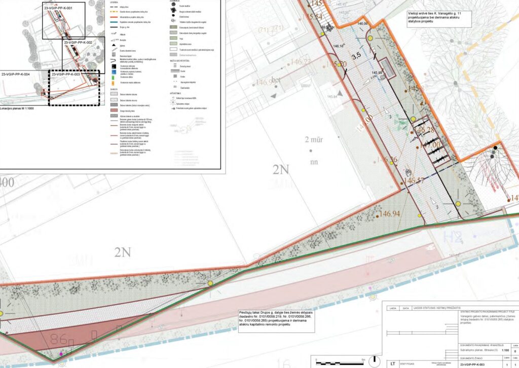 K. Vanagėlio g. atkarpa (K. Vanagėlio g.) - Street - visualization