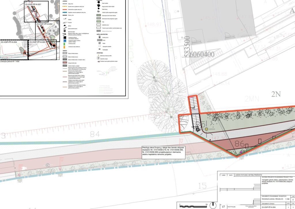 K. Vanagėlio g. atkarpa (K. Vanagėlio g.) - Street - visualization