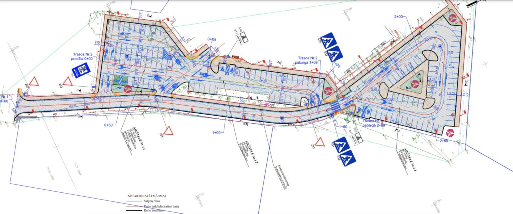 Parkingas Kaštonų g. 20 ir 19 (Kaštonų g. 20, 19) - Parking facility - visualization