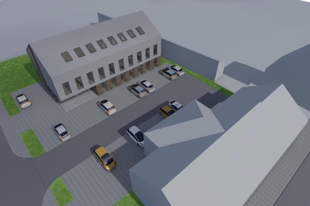 Mažeikių g. 9 (Mažeikių g. 9) - Verslo centras - vizualizacija