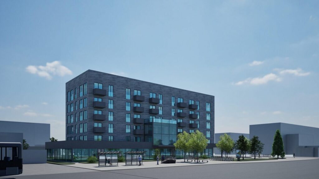 Mustamäe tee 45 / Kuldnoka 1a, 1b (Mustamäe tee 45 / Kuldnoka 1a, 1b) - Hotel, Multi apartment, Other commercial - visualization