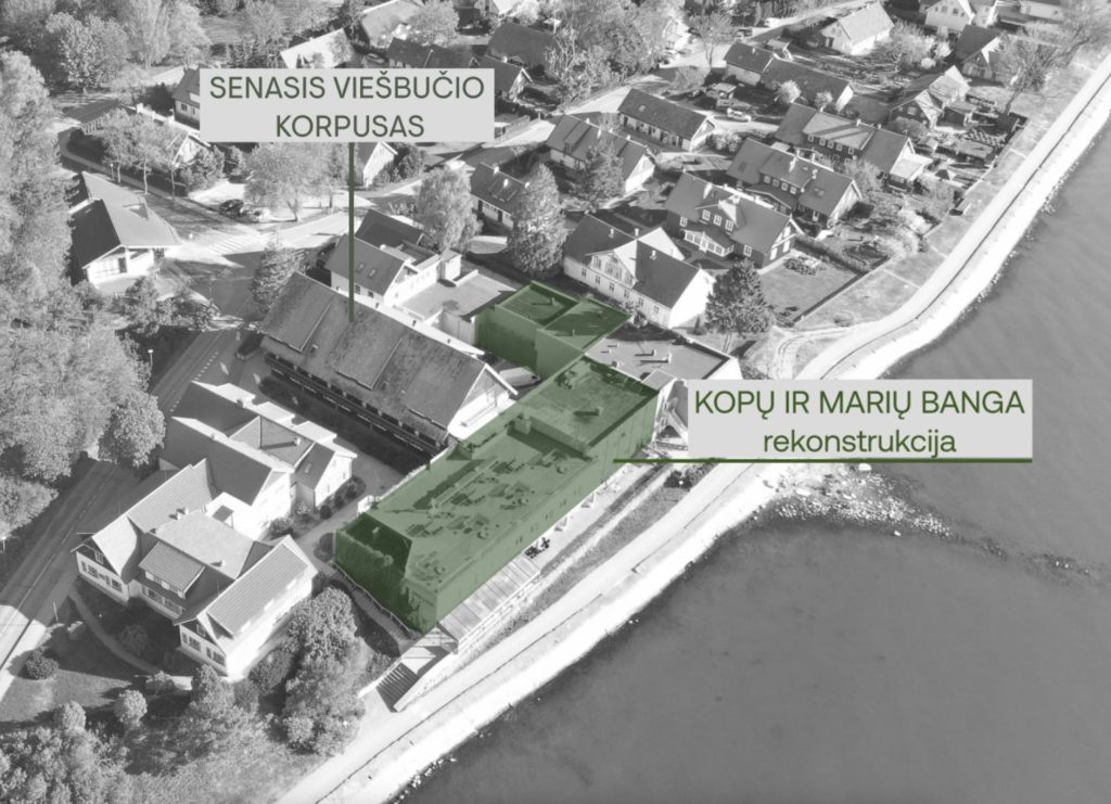 CITUS Nidos Bangos | Senojo viešbučio korpusas (Skruzdynės g. 2) - Multi apartment, Resort - visualization