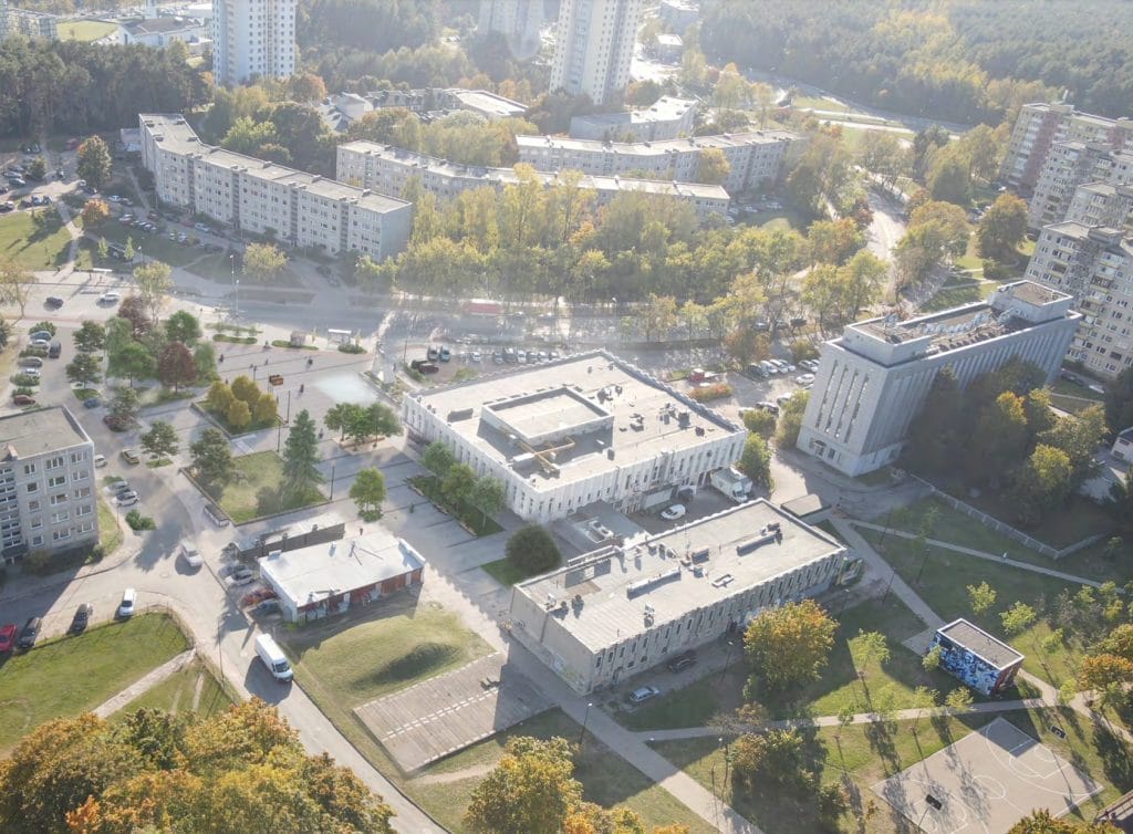 "Ryto" skulptūros aikštė (Architektų g.) - Laukums - vizualizācija
