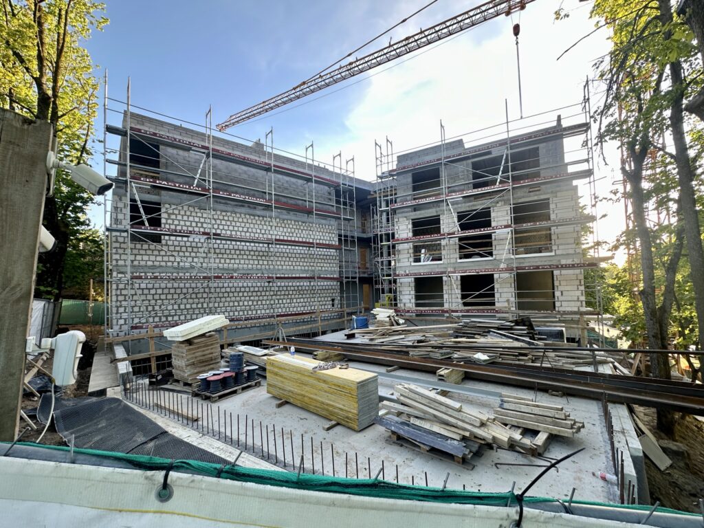 Antakalnio g. 14 (Antakalnio g. 14) - Multi apartment - construction photos