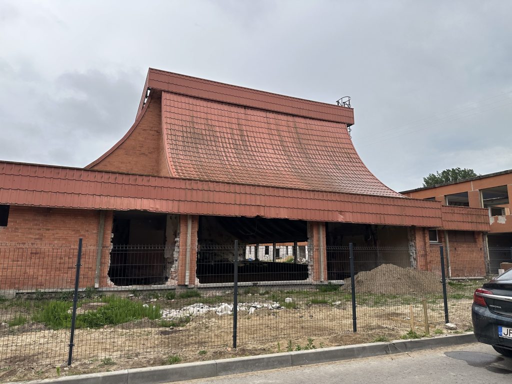 Minijos g. 153 (Minijos g. 153) - Multi apartment, Shopping center - construction photos