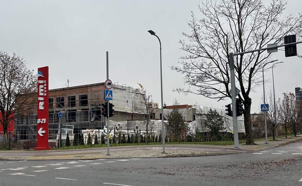 Minijos g. 153 (Minijos g. 153) - Multi apartment, Shopping center - construction photos