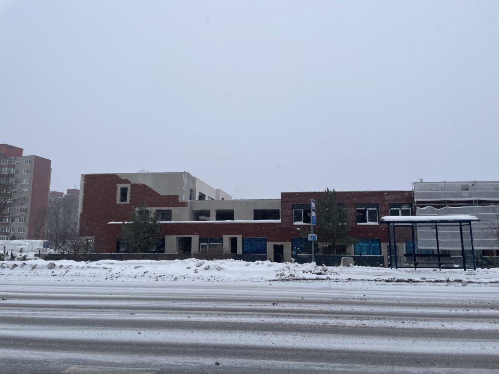 Minijos g. 153 (Minijos g. 153) - Multi apartment, Shopping center - construction photos