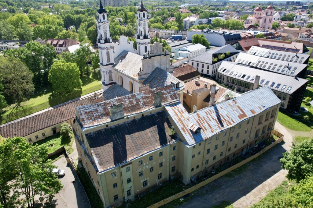 Piligrimų namai Misionierių (Subačiaus g. 26) - Cultural center, Hotel - construction photos