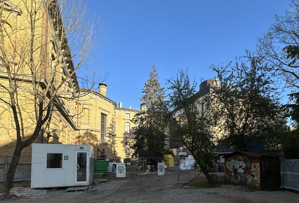 Vrublevskių bibliotekos rekonstrukcija (Žygimantų g. 1) - Library - construction photos