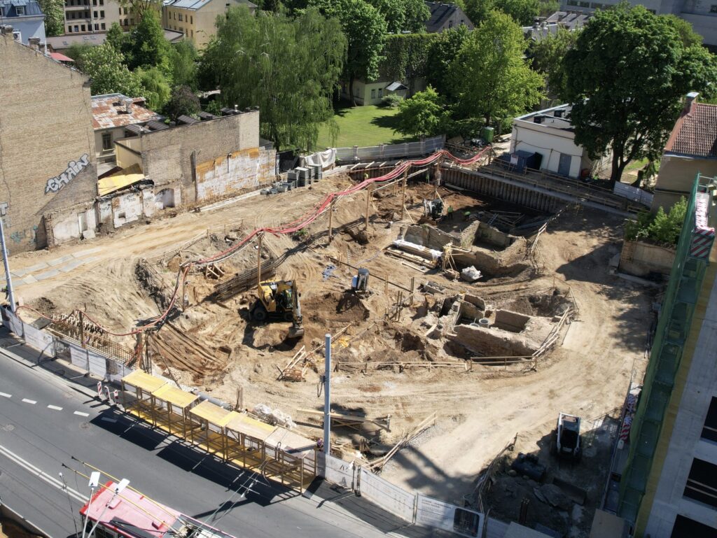 Žygimantų 12 (Žygimantų g. 12A) - Multi apartment - construction photos