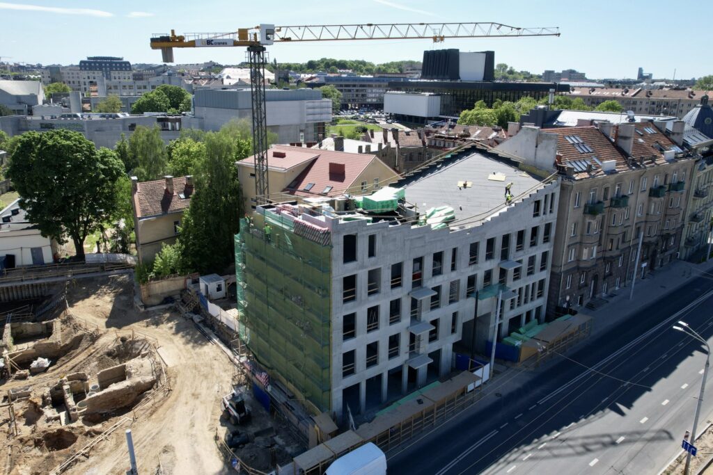 Bellini (Žygimantų g. 13) - Multi apartment - construction photos