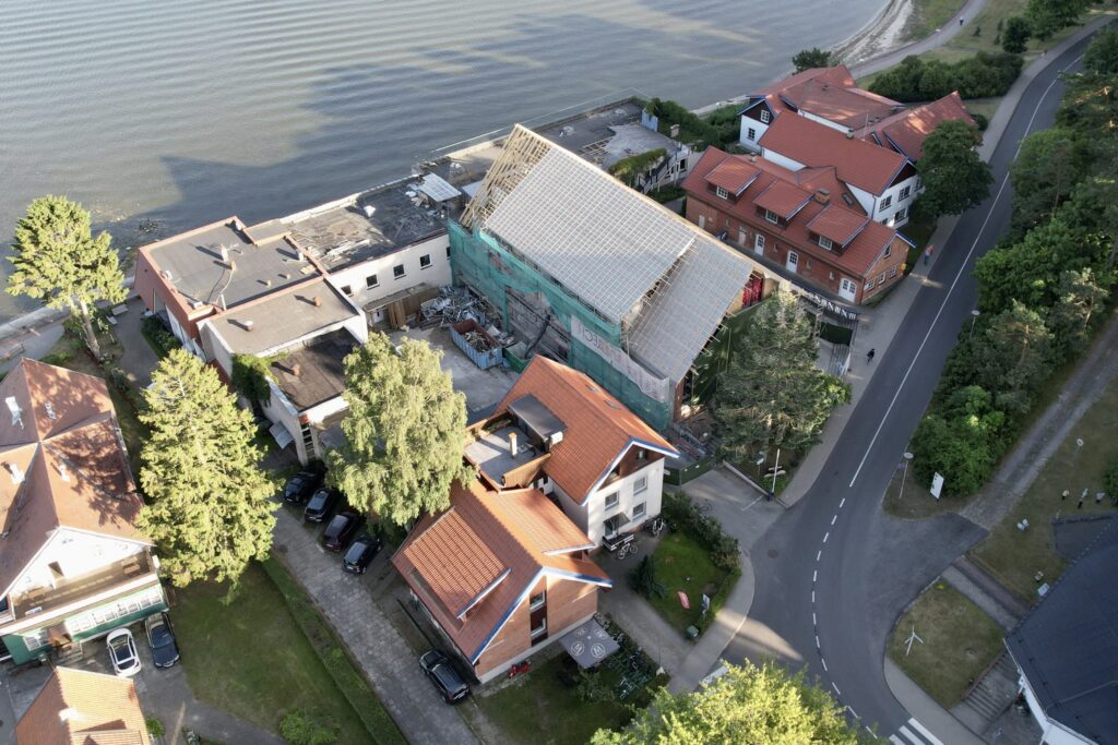 CITUS Nidos Bangos | Senojo viešbučio korpusas (Skruzdynės g. 2) - Multi apartment, Resort - construction photos