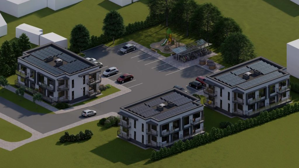 Jõeääre (Ujula põik 4, 6, 8) - Multi apartment - visualization