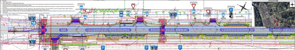 Aklikelio D2, Pramonės ir Švepelių gatvių remontas (Aklikelis D2, Pramonės g, Švepelių g.) - Street - visualization