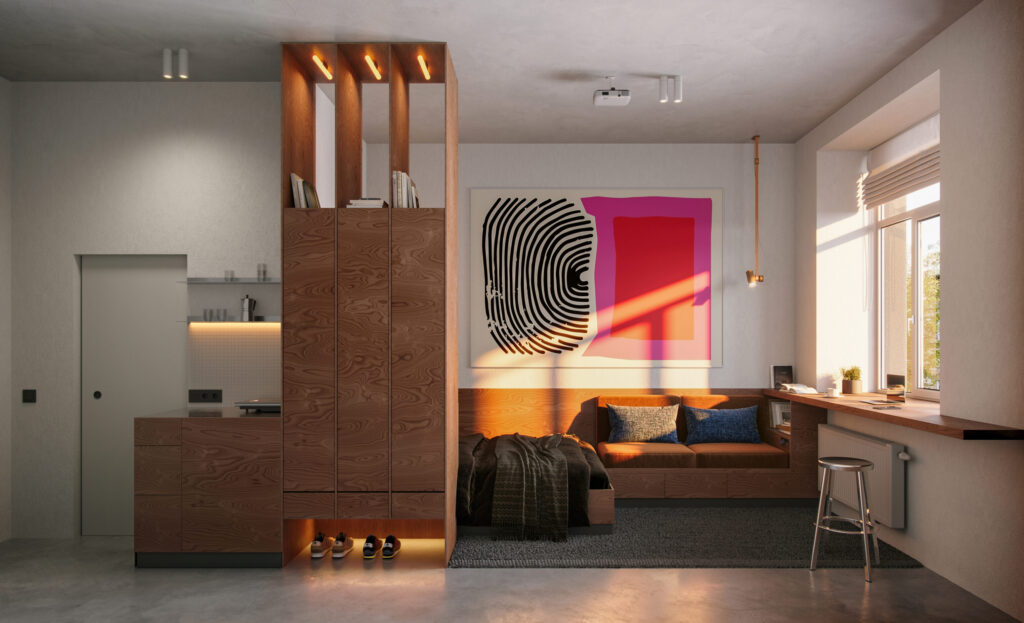 Corner (T. Ševčenkos g. 16) - Hotel, Lofts - visualization