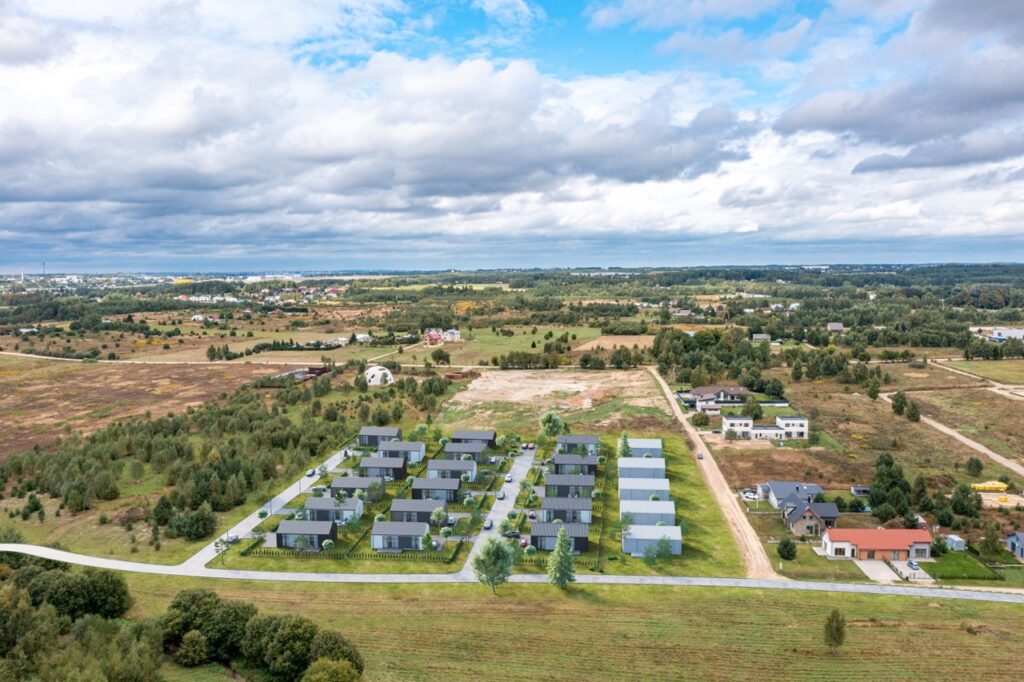 Daškūnų slėnis (Daškūnų g. 24, 24A, 24B, 24C, 24D, 24E, 26, 26A, 26B, 26C, 26D, 26E, 28, 28A, 28B, 28C, 28D, Nemėžėlės g. 5, 7, 9, 11, 13) - Private house community - visualization