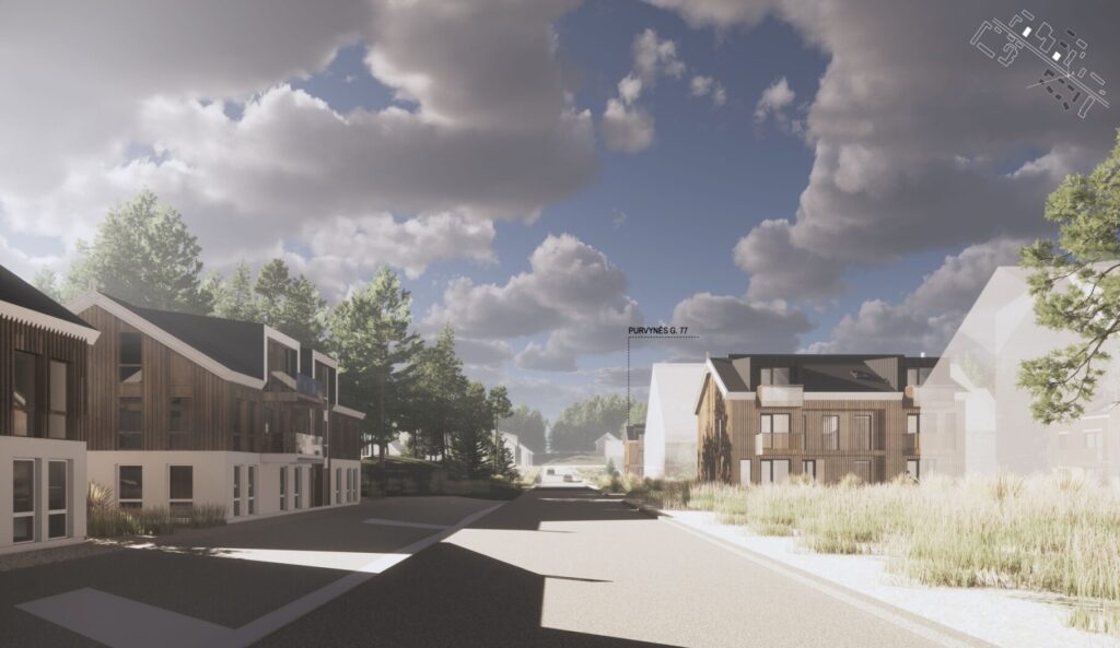 Purvynės g. 77 (Purvynės g. 77) - Korterelamu - visuaalne