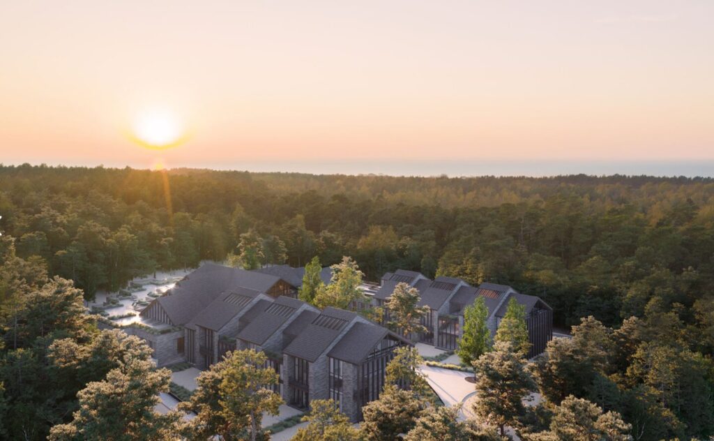 Auksinės Kopos (G. D. Kuverto g. 17, 17A, 17B, 17C, 17T) - Multi apartment, Resort - visualization