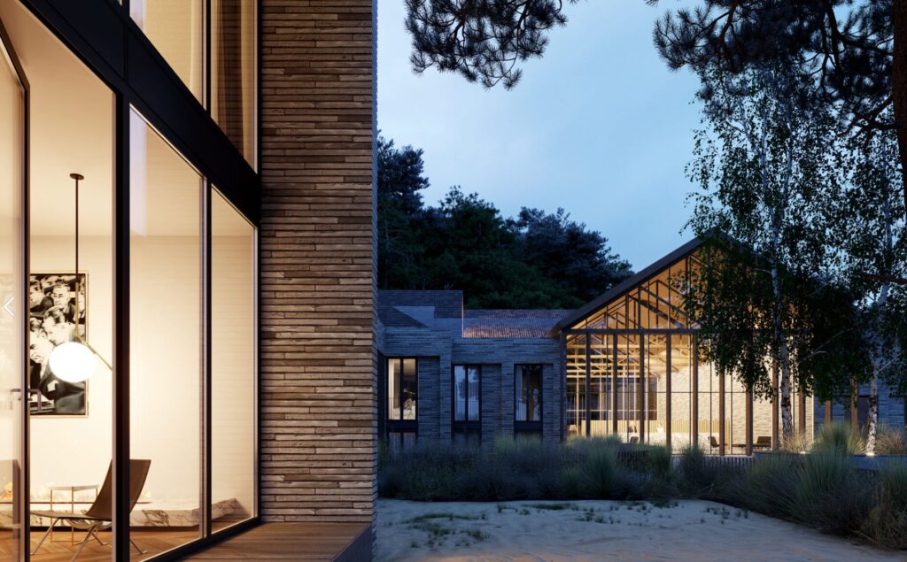 Auksinės Kopos (G. D. Kuverto g. 17, 17A, 17B, 17C, 17T) - Multi apartment, Resort - visualization