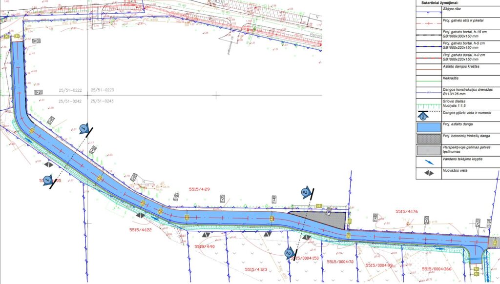 Gatvė iki Viesulo g. 1 (Pamario g. , Viesulo g. 1) - Street - visualization
